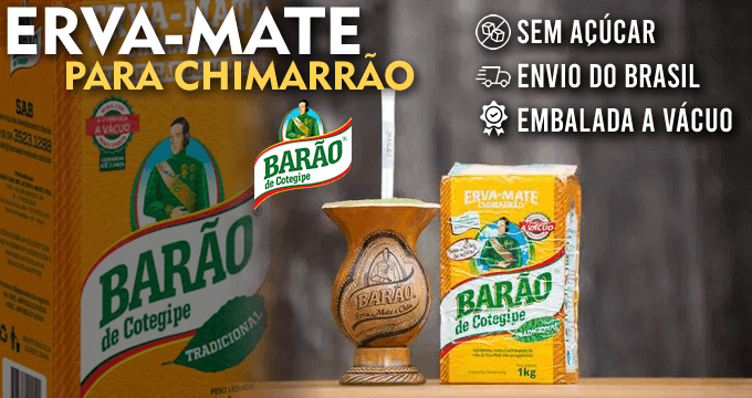 Erva-Mate para Chimarrão Barão de Cotegipe