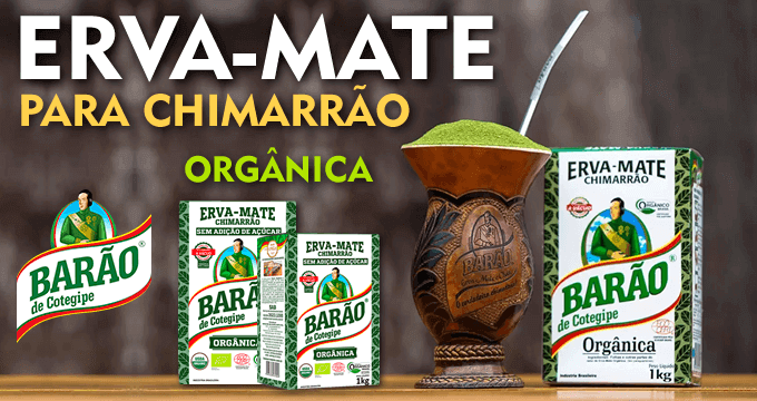 Erva-Mate Orgânica para Chimarrão Barão de Cotegipe