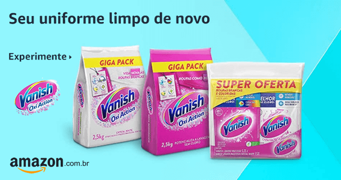 Seu Uniforme Limpo de Novo - Vanish