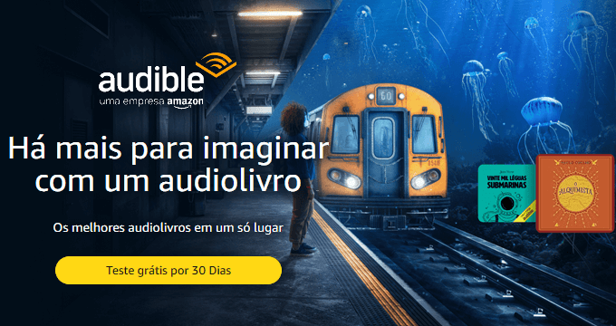 Audible: 3 meses grátis para ouvir onde e quando quiser. Teste agora. Exclusivo para membros Amazon Prime