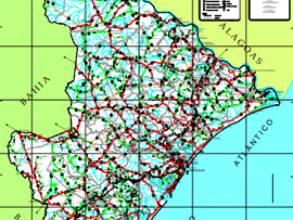 Mapa Rodoviário do Estado de Sergipe - Brasil | FredLee Na Estrada
