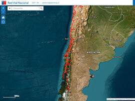 Mapa Rodoviário da República do Chile | FredLee Na Estrada