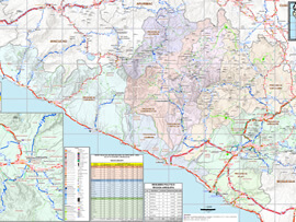 Mapa Rodoviário do Departamento de Arequipa - Peru | FredLee Na Estrada