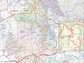 Mapa Rodoviário do Departamento de Ayacucho - Peru | FredLee Na Estrada