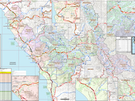 Mapa Rodoviário do Departamento de La Libertad - Peru | FredLee Na Estrada