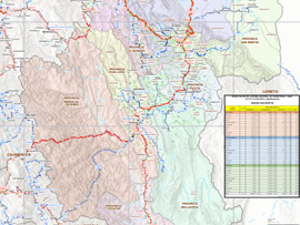 Mapa Rodoviário do Departamento de San Martín - Peru | FredLee Na Estrada