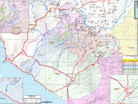 Mapa Rodoviário do Departamento de Tacna - Peru | FredLee Na Estrada