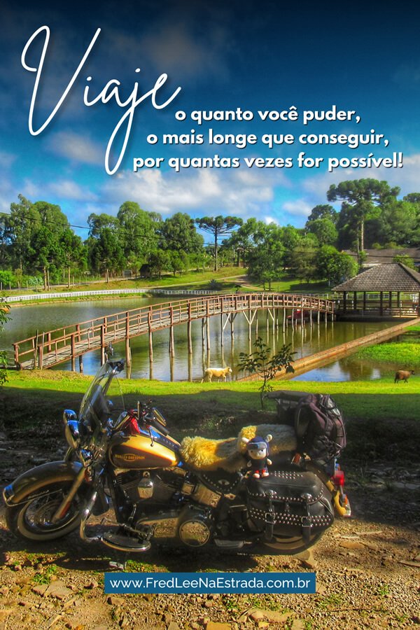 Viaje o quanto você puder, o mais longe que conseguir, por quantas vezes for possível! | Arvorezinha - Rio Grande do Sul - Brasil | FredLee Na Estrada