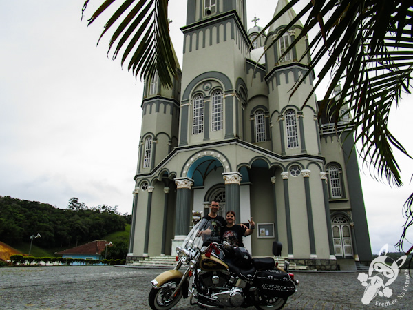 Igreja matriz de São Pedro de Alcântara - SC | FredLee Na Estrada