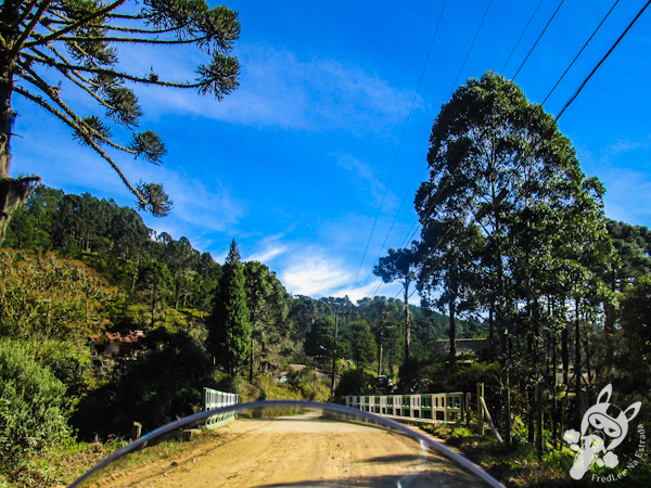 Estrada de acesso ao distrito de Taquaras - Rancho Queimado - SC | FredLee Na Estrada