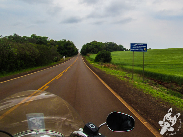 Estrada de acesso a São Miguel das Missões - RS | FredLee Na Estrada