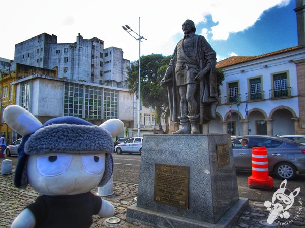 Praça Thomé de Souza | Salvador - Bahia - Brasil | FredLee Na Estrada