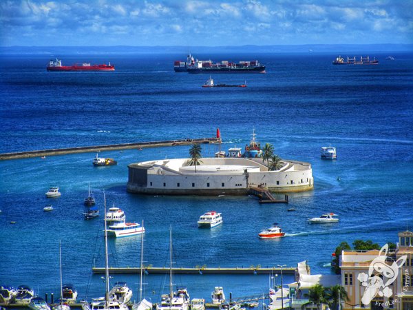 Forte São Marcelo | Salvador - Bahia - Brasil | FredLee Na Estrada