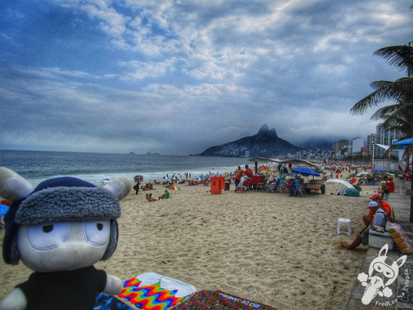 Orla Carioca - Praia de Ipanema | Rio de Janeiro - Rio de Janeiro - Brasil | FredLee Na Estrada