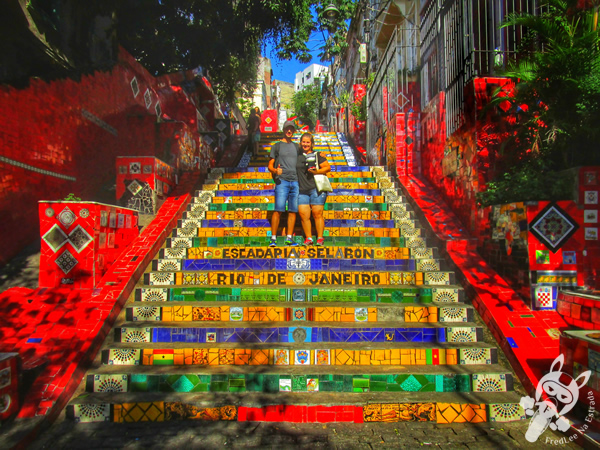 Escadaria Selarón | Rio de Janeiro - Rio de Janeiro - Brasil | FredLee Na Estrada