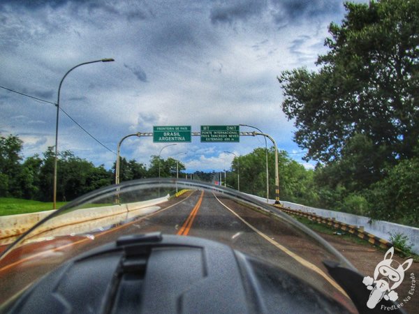 Ponte Internacional da Fraternidade | Divisa entre Brasil e Argentina | FredLee Na Estrada