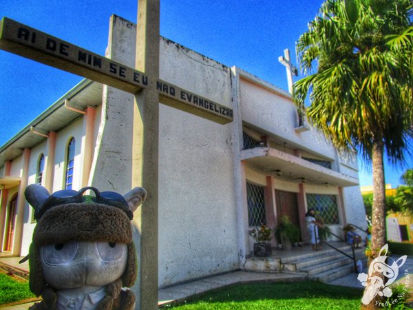 Igreja de São Domingos | Cordilheira Alta - Santa Catarina - Brasil | FredLee Na Estrada