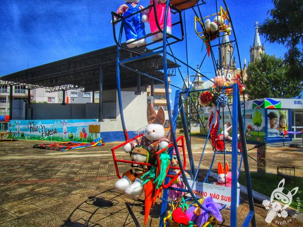 Praça Frei Bruno | Xaxim - Santa Catarina - Brasil | FredLee Na Estrada