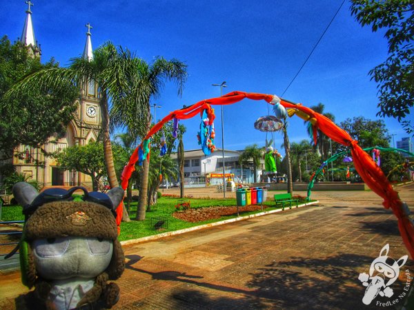 Praça Frei Bruno | Xaxim - Santa Catarina - Brasil | FredLee Na Estrada