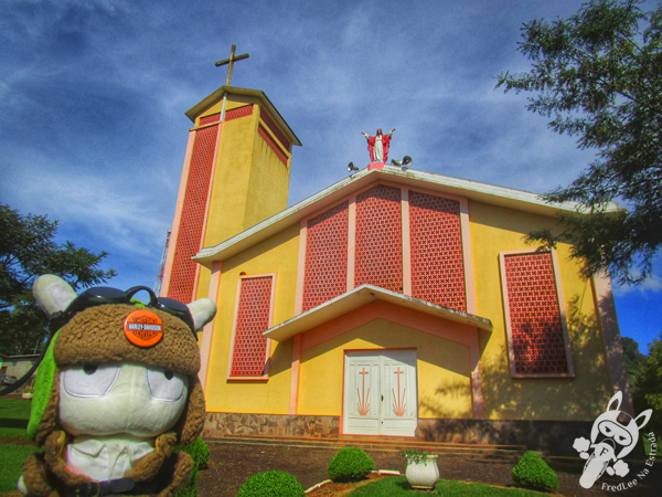 Igreja Sagrado Coração de Jesus | Paulo Bento - Rio Grande do Sul - Brasil | FredLee Na Estrada