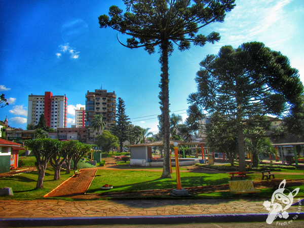 Praça General Flores da Cunha - Praça da Cuia | Getúlio Vargas - Rio Grande do Sul - Brasil | FredLee Na Estrada