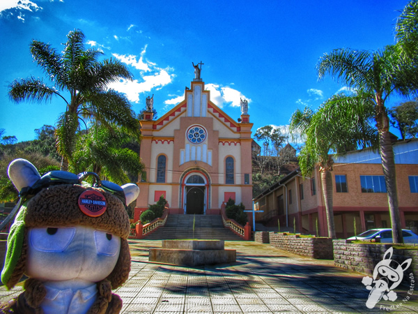Igreja Santo Antônio - Vila Histórica de Evangelista | Casca - Rio Grande do Sul - Brasil | FredLee Na Estrada