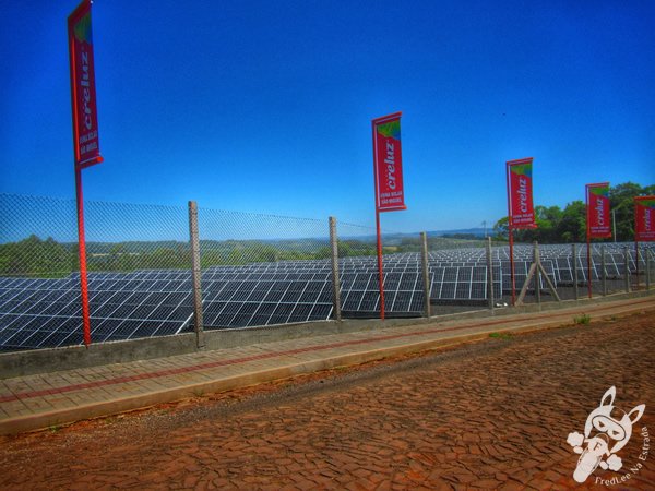 Usina solar Creluz | Ametista do Sul - Rio Grande do Sul - Brasil | FredLee Na Estrada