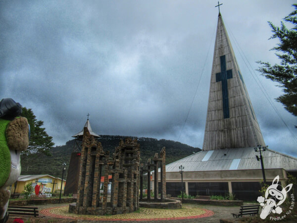 Igreja de Nossa Senhora do Perpétuo Socorro | Bom Jardim da Serra - Santa Catarina - Brasil | FredLee Na Estrada