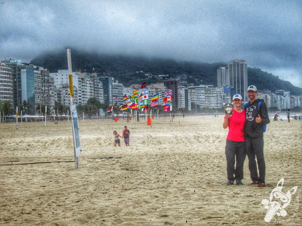 Praia de Copacabana | Rio de Janeiro - Rio de Janeiro - Brasil | FredLee Na Estrada
