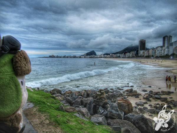 Mureta do Leme - Praia do Leme | Rio de Janeiro - Rio de Janeiro - Brasil | FredLee Na Estrada