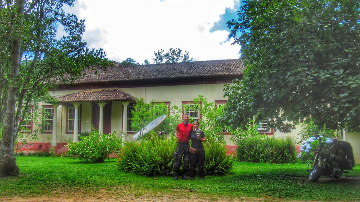 Casarão histórico da Fazenda São José do Buquira, conhecido como o Verdadeiro Sítio do Pica-Pau Amarelo em Monteiro Lobato, SP.