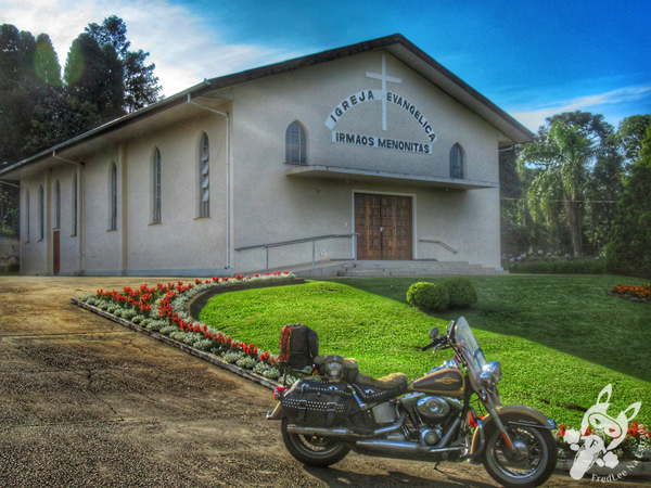 Igreja Evangélica Irmãos Menonitas | Colônia Witmarsum - Palmeira - Paraná - Brasil | FredLee Na Estrada