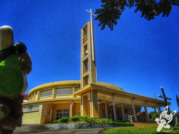 Igreja Santo Isidoro | Peritiba - Santa Catarina - Brasil | FredLee Na Estrada
