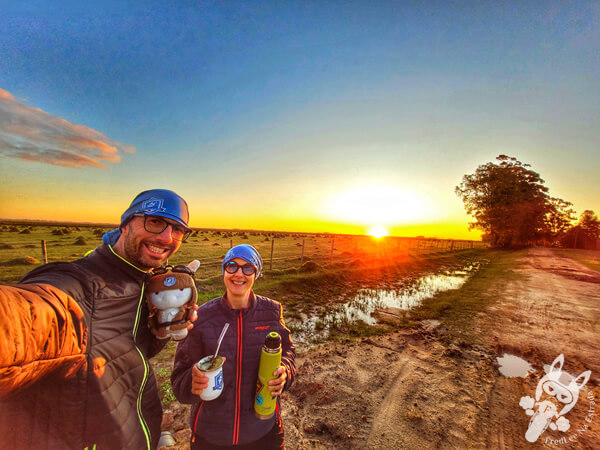 Pôr do sol no Bañado del Yacaré - Lago Merín - Río Branco - Cerro Largo - Uruguai | FredLee Na Estrada