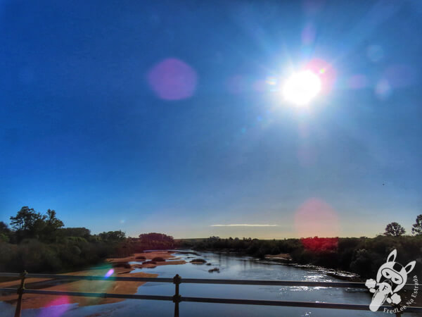 Ponte sobre o Río Cebollatí na Ruta 14 | Divisa entre os departamentos de Lavalleja e Rocha - Uruguai | FredLee Na Estrada