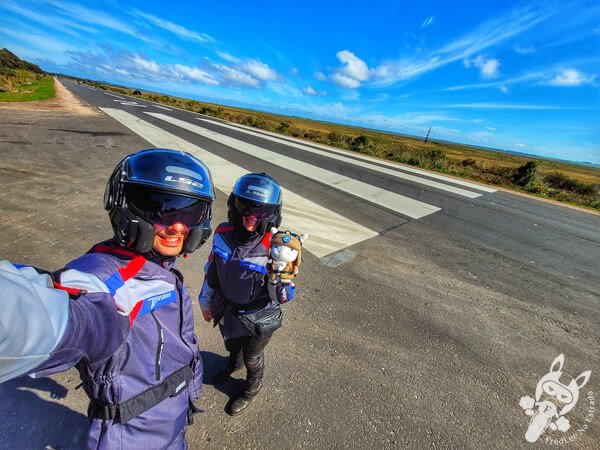 Pista de pouso emergencial na Ruta 9 - Rocha - Uruguai | FredLee Na Estrada