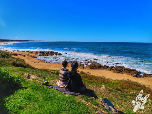 Playa El Desplayado vista do Mirador de La Pedrera | La Pedrera - Rocha - Uruguai | FredLee Na Estrada