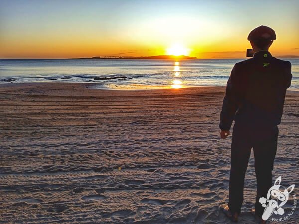 Pôr do Sol na Playa Mansa | Punta del Este - Maldonado - Uruguai | FredLee Na Estrada