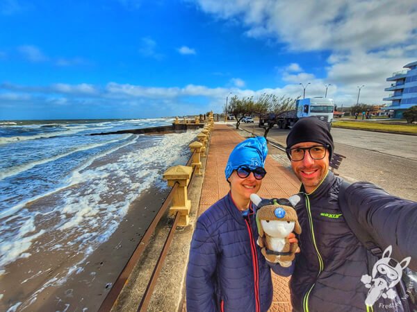 Fenômeno Natural da Espuma do Mar na Rambla de los Argentinos | Piriápolis - Maldonado - Uruguai | FredLee Na Estrada