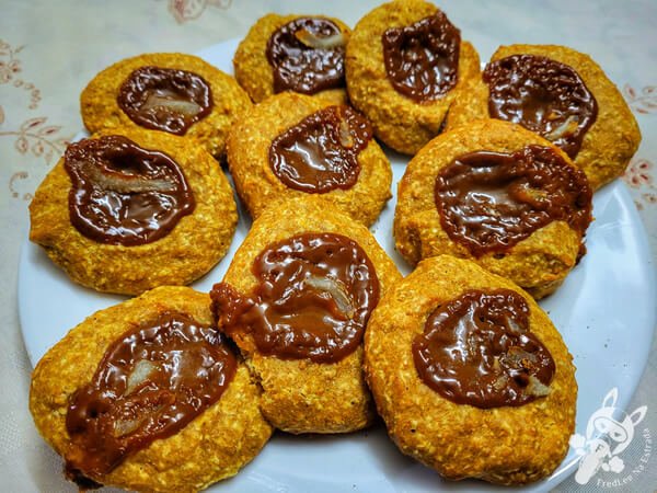 Biscoitos artesanais ojitos uruguaios com doce de leite e coco | Piriápolis - Maldonado - Uruguai | FredLee Na Estrada