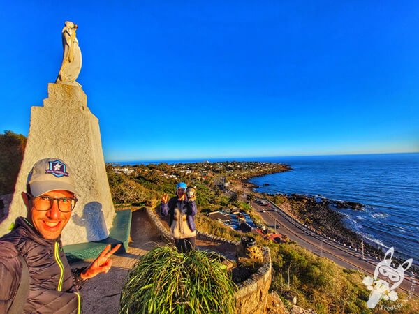 Mirador de la Virgen Stella Maris Capo Laboro - Virgen de los Pescadores - Cerro San Antonio | Piriápolis - Maldonado - Uruguai | FredLee Na Estrada