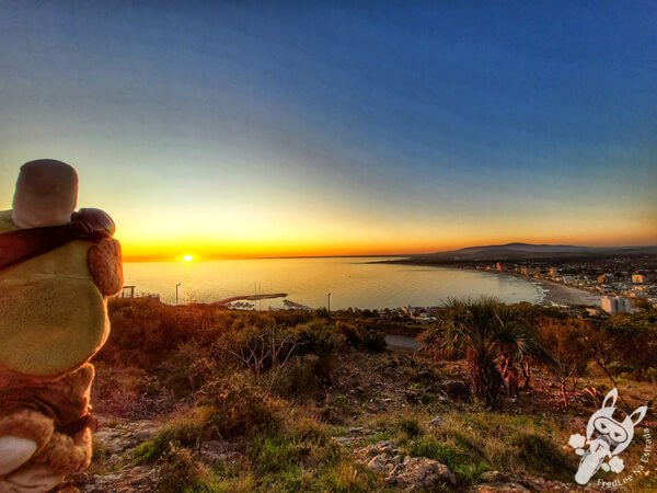 Pôr do sol no Cerro San Antonio | Piriápolis - Maldonado - Uruguai | FredLee Na Estrada