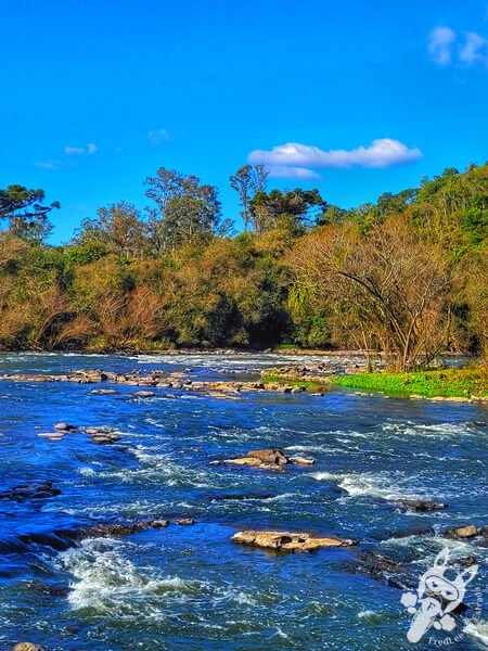 Rio Iguaçu - Parque Ecológico Biquinha | Porto Amazonas - Paraná - Brasil | FredLee Na Estrada