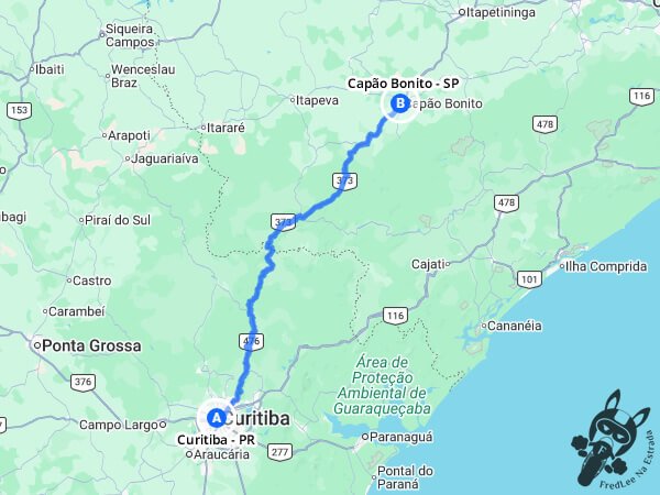 Rastro da Serpente | Trajeto entre Curitiba - Paraná - Brasil e Capão Bonito - São Paulo - Brasil | FredLee Na Estrada Rastro da Serpente | Trajeto entre Curitiba - Paraná - Brasil e Capão Bonito - São Paulo - Brasil | FredLee Na Estrada