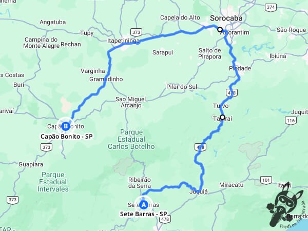 Roteiro pela Serra da Cabeça da Anta | Trajeto entre Sete Barras - São Paulo - Brasil e Capão Bonito - São Paulo - Brasil | FredLee Na Estrada Roteiro pela Serra da Cabeça da Anta | Trajeto entre Sete Barras - São Paulo - Brasil e Capão Bonito - São Paulo - Brasil | FredLee Na Estrada