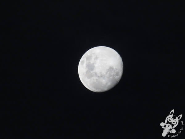 Lua vista do Hotel Passarim | Capão Bonito - São Paulo - Brasil | FredLee Na Estrada