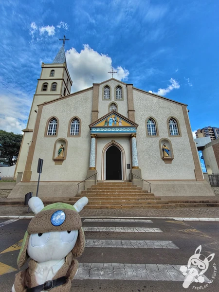 Santuário Diocesano Nossa Senhora de Belém, em Guarapuava, Paraná, Brasil. Foto: FredLee Na Estrada.