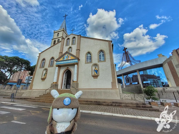 Santuário Diocesano Nossa Senhora de Belém, em Guarapuava, Paraná, Brasil. Foto: FredLee Na Estrada.