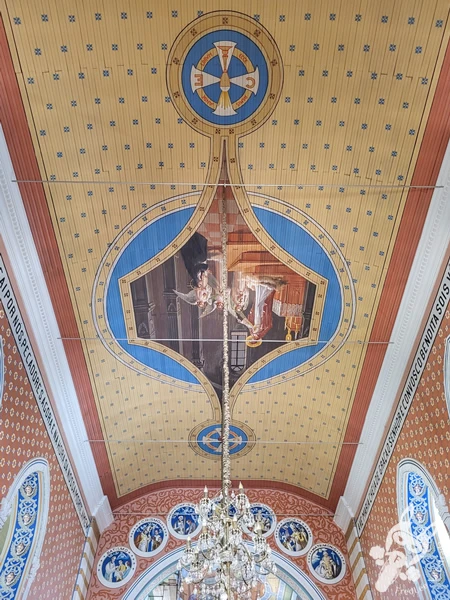 Interior do Santuário Diocesano Nossa Senhora de Belém, em Guarapuava, Paraná, Brasil. Foto: FredLee Na Estrada.