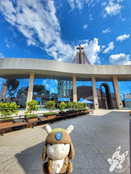Catedral Diocesana Nossa Senhora de Belém, em Guarapuava, Paraná, Brasil. Foto: FredLee Na Estrada.